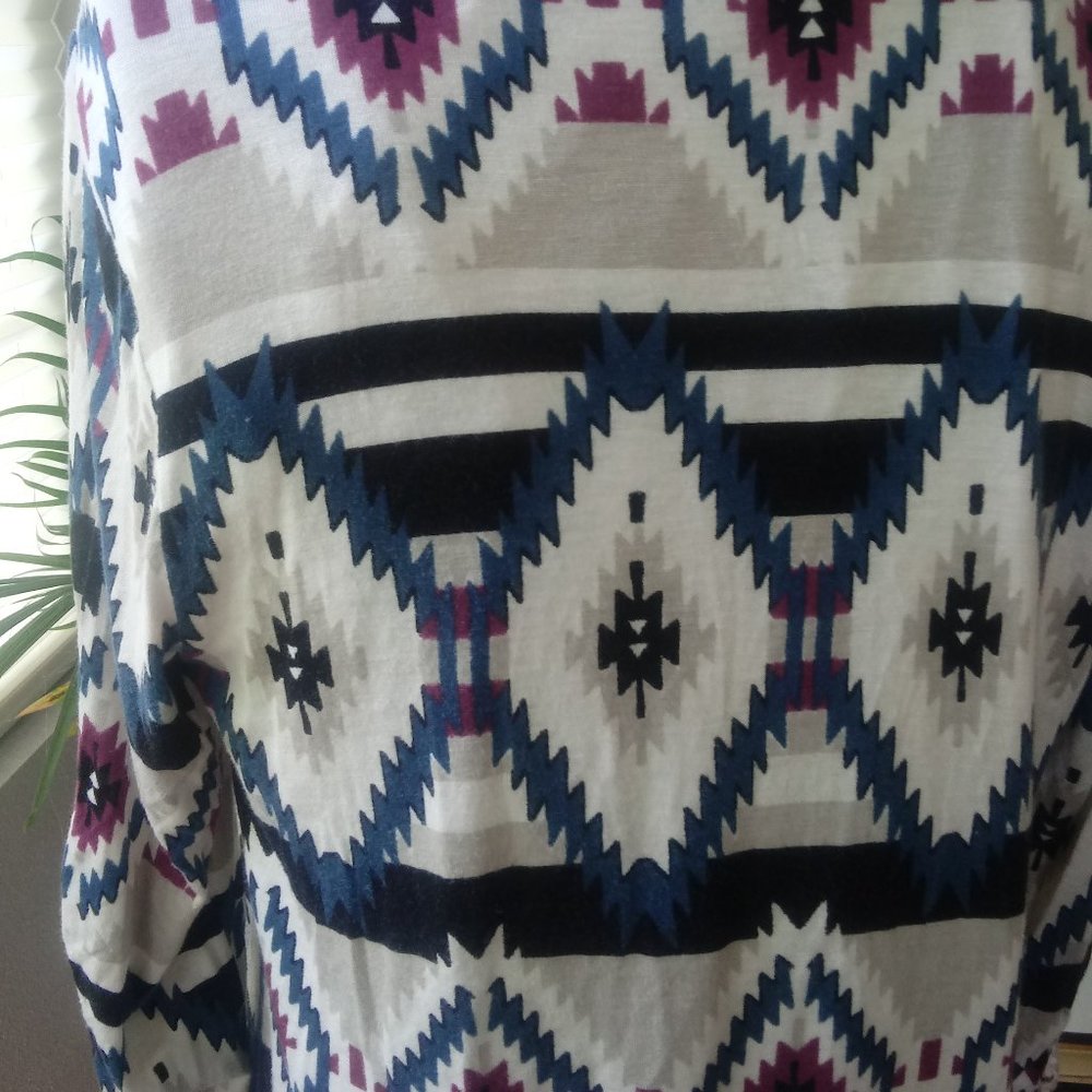 About A Girl Waterfall Style Rayon Cardigan - Picture 5 of 10